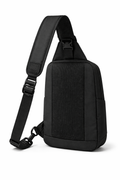Black Adjustable Strap Sling Backpack