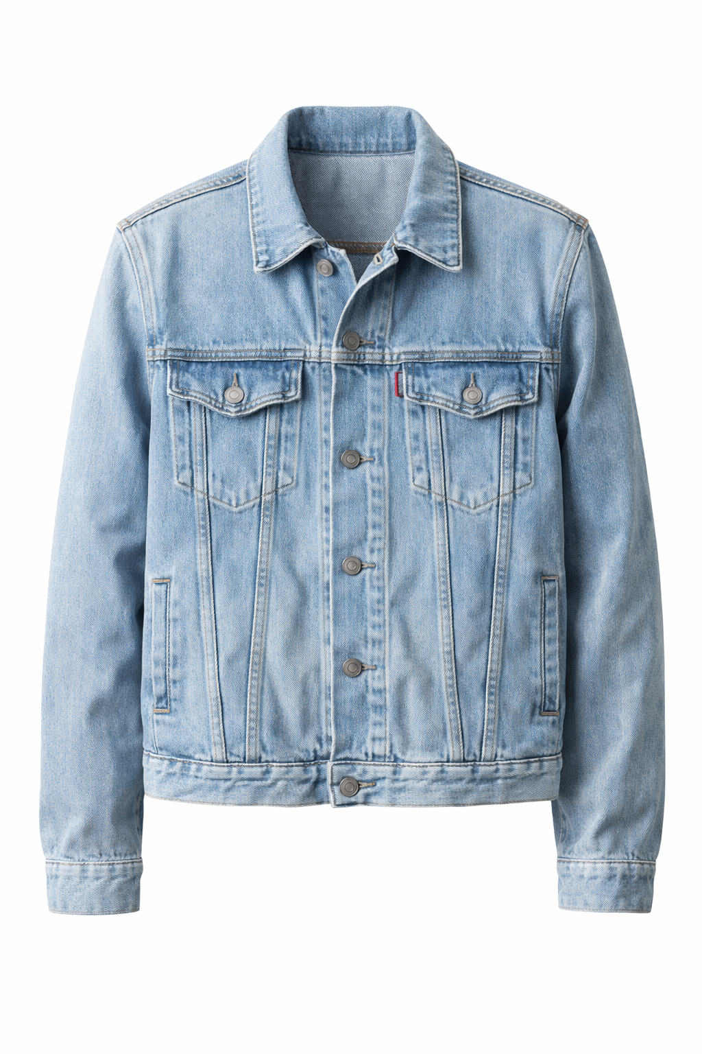 Light Blue Classic Denim Jacket